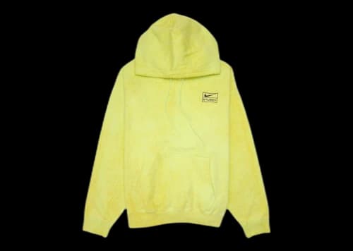 Nike x Stussy Washed Hoodie Volt