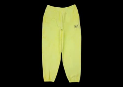 Nike x Stussy Washed Sweatpants (Asia Sizing) Volt