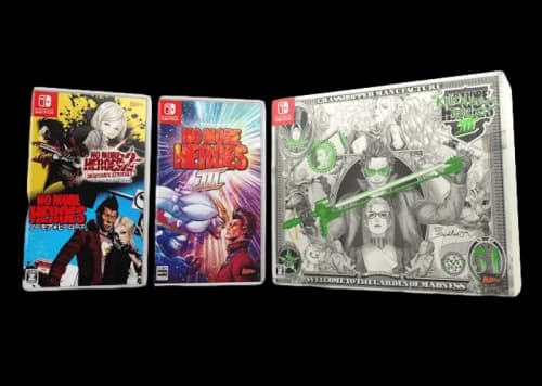 Nintendo No More Heroes III (Killion Dollar Trilogy) Limited Edition Video Game Bundle
