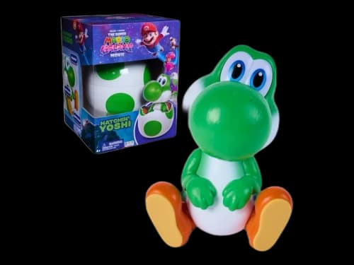 Nintendo Super Mario Galaxy Movie Deluxe Interactive Yoshi Figure
