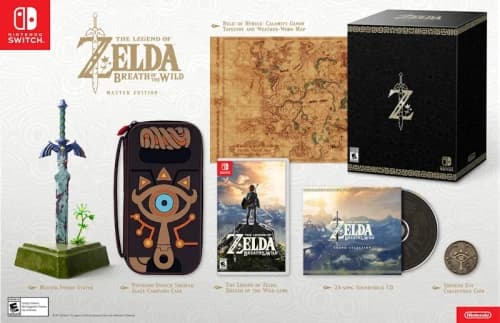 Nintendo Switch The Legend of Zelda: Breath of the Wild Master Edition Video Game