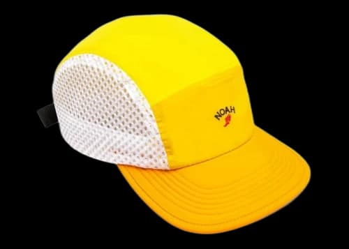 Noah Tri-Color Runners Cap Pale Yellow