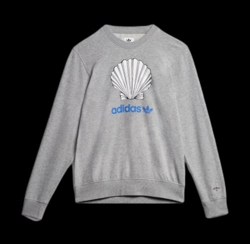 Noah x adidas Originals Crewneck Sweatshirt Medium Grey Heather