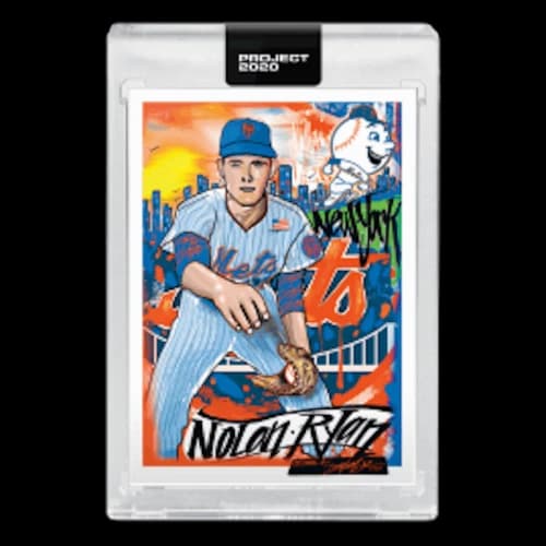 Nolan Ryan 1969 Topps Project 2020 King Saladeen /12874 #105