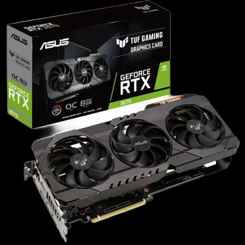 NVIDIA ASUS TUF Gaming GeForce RTX 3070 Graphics Card (TUF-RTX3070-O8G-GAMING)