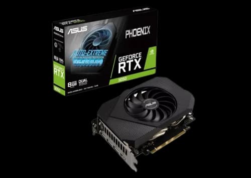 NVIDIA ASUS Phoenix GeForce RTX 3050 8G Graphics Card PH-RTX3050-8G