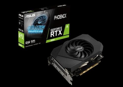 NVIDIA ASUS Phoenix GeForce RTX 3060 V2 12G Graphics Card (PH-RTX3060-12G-V2)