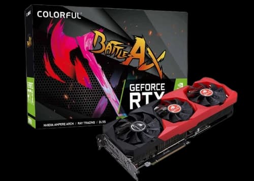 NVIDIA COLORFUL iGame GeForce RTX 3080 Ti Battle-AX NB-V 12G Graphics Card