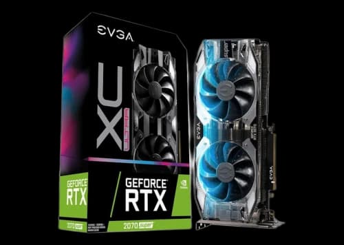 NVIDIA EVGA GeForce RTX 2070 SUPER XC ULTRA GAMING 8G Graphics Card (08G-P4-3173-KR)