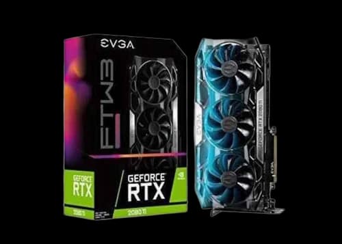NVIDIA EVGA GeForce RTX 2080 Ti FTW3 Ultra Gaming 11G Graphics Card (11G-P4-2487-KR)