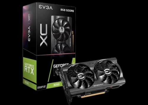 NVIDIA EVGA GeForce RTX 3050 XC Gaming 8G Graphics Card (08G-P5-3553-KR)