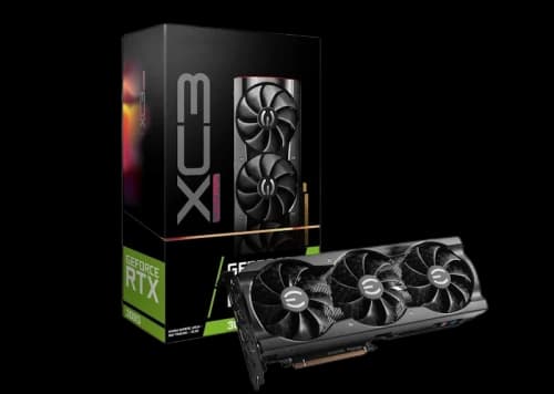 NVIDIA EVGA GeForce RTX 3080 XC3 ULTRA Graphics Card (10G-P5-3885-KR, 10G-P5-3885-KB)