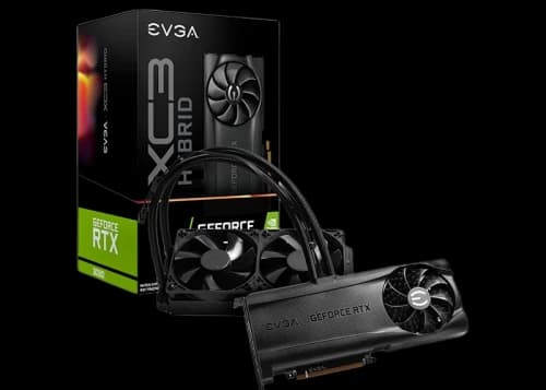 NVIDIA EVGA GeForce RTX 3080 XC3 ULTRA HYBRID GAMING 10G Graphics Card (10G-P5-3888-KR)