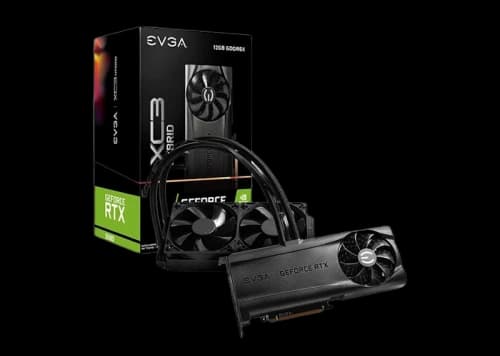 NVIDIA EVGA GeForce RTX 3080 XC3 Ultra Hybrid Gaming 12G Graphics Card 12G-P5-4868-KL