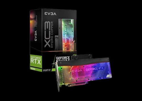 NVIDIA EVGA GeForce RTX 3080 XC3 Ultra Hydro Gaming 10G Graphics Card 10G-P5-3889-KL