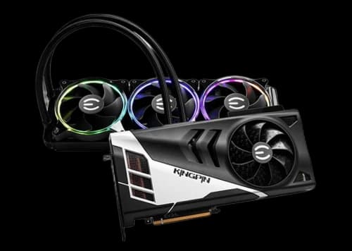 NVIDIA EVGA GeForce RTX 3090 Ti FTW3 KINGPIN HYBRID GAMING 24G Graphics Card 24G-P5-4998-KR