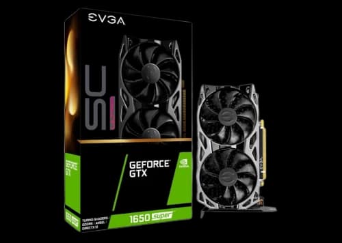 NVIDIA EVGA SUPER SC ULTRA GAMING GeForce GTX 1650 Super 4G Graphics Card (04G-P4-1357-KB/KR)