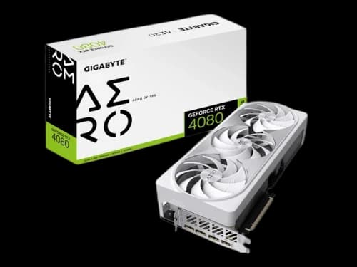 NVIDIA GIGABYTE AERO GeForce RTX 4080 16GB OC Graphics Card GV-N4080AERO OC-16GD