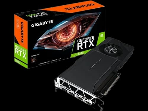 NVIDIA GIGABYTE GeForce 3080 TURBO 10GB LHR (Rev 2.0) Graphics Card (GV-N3080TURBO-10GD Rev2.0)