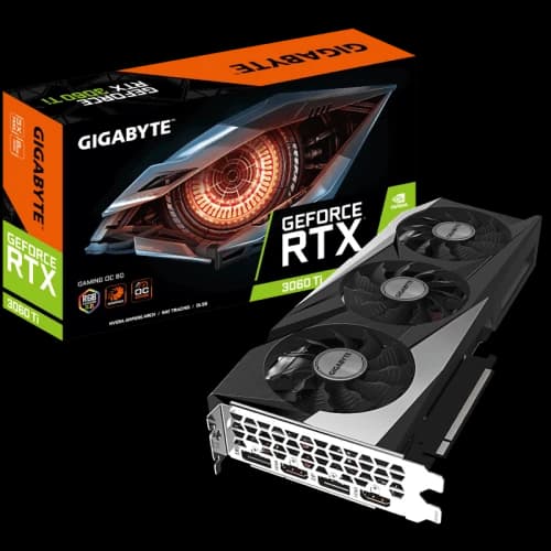 NVIDIA GIGABYTE GeForce RTX 3060 Ti GAMING (rev. 2.0) 8G OC LHR Graphics Card (GV-N306TGAMING OC-8GD Rev2)