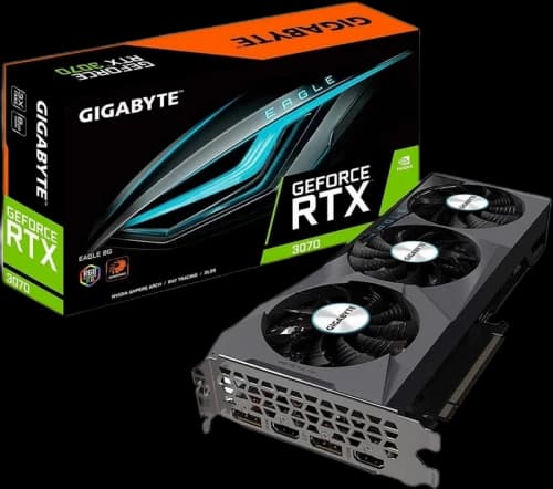 NVIDIA GIGABYTE GeForce RTX 3070 Graphics Card (GV-N3070EAGLE-8GD)