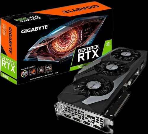 NVIDIA GIGABYTE GeForce RTX 3080 GAMING 10G OC Graphics Card (GV-N3080GAMING OC-10GD)