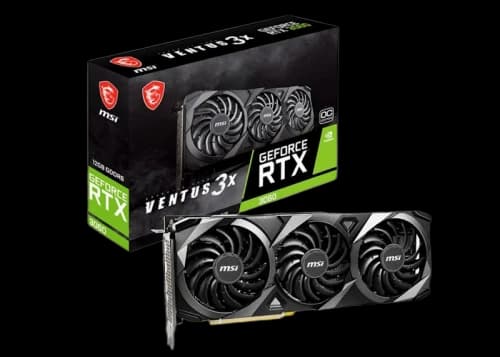NVIDIA MSI GeForce RTX 3060 Ventus 3X 12G OC Graphics Card