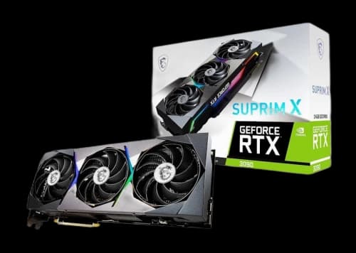 NVIDIA MSI GeForce RTX 3090 SUPRIM X 24G Graphics Card (GeForce-RTX-3090-SUPRIM-X-24G)