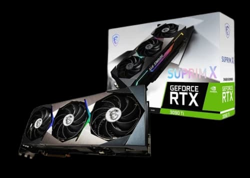 NVIDIA MSI GeForce RTX 3090 Ti SUPRIM X 24G Graphics Card