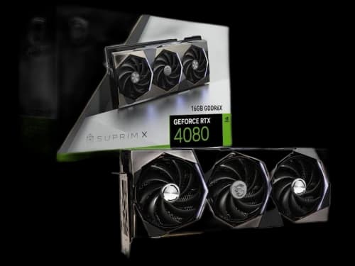 NVIDIA MSI Suprim X GeForce RTX 4080 16GB Graphics Card