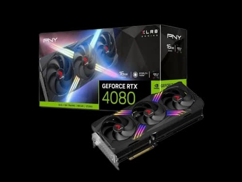 NVIDIA PNY XLR8 Gaming VERTO GeForce RTX 4080 16GB Graphics Card VCG408016TFXXPB1