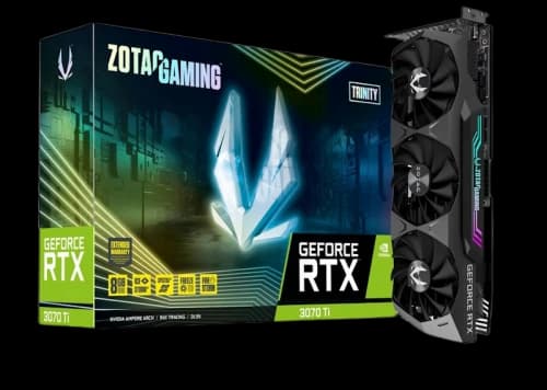 NVIDIA ZOTAC GAMING GeForce RTX 3070 Ti Trinity (ZT-A30710D-10P)