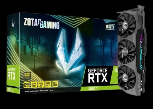 NVIDIA ZOTAC GAMING GeForce RTX 3080 Ti Trinity 12G Graphics Card (ZT-A30810D-10P)