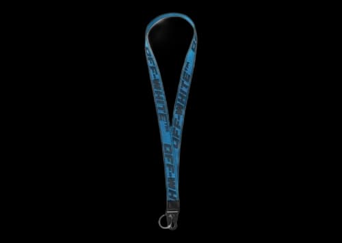 OFF-WHITE 2.0 Industrial Neck Keychain Blue/Black