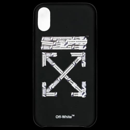 OFF-WHITE Airport iPhone XS Case Black/Multicolor
