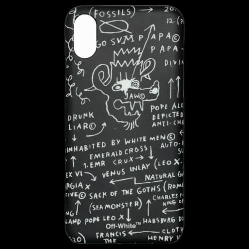 OFF-WHITE All Over iPhone X Case (SS19) Black/White