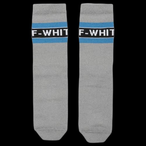 OFF-WHITE Anthtracite Industrial Socks (SS19) Grey/Black