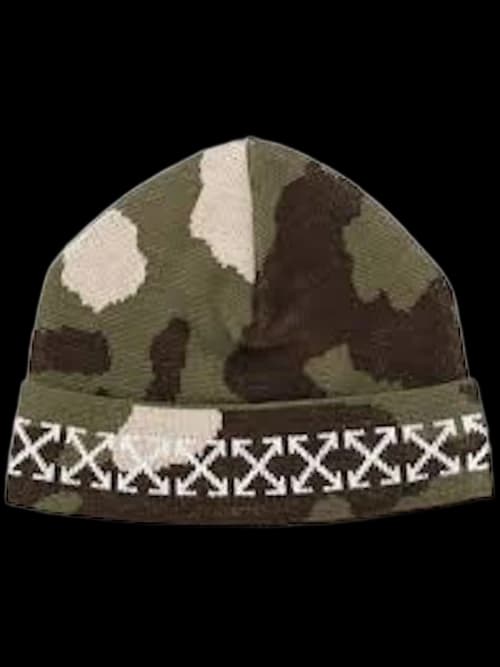 OFF-WHITE Arrow Beanie Camo