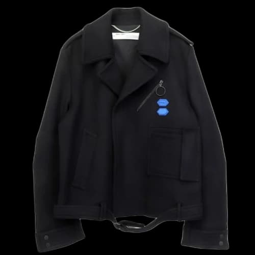 OFF-WHITE Arrow Peacoat Black