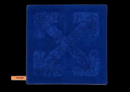 OFF-WHITE Arrow Squared Carpet Blue