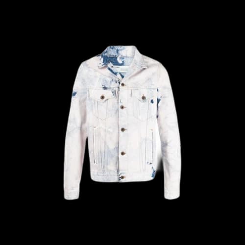 Off-White Off White Arrows Denim Jacket Extreme Bleach (2020)