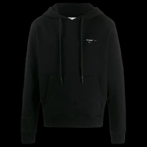 OFF-WHITE Arrows Hoodie Black/Silver