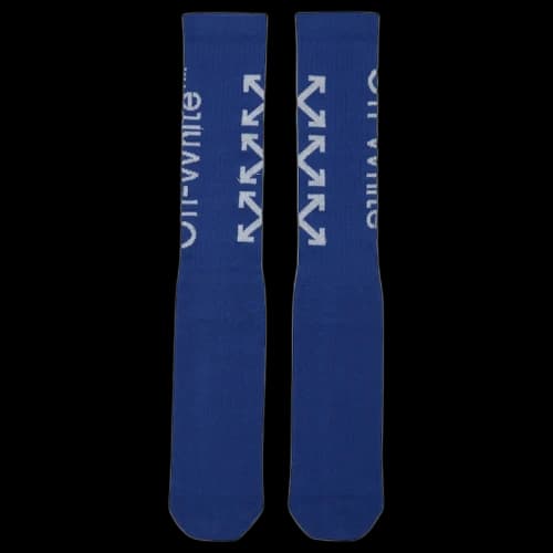 OFF-WHITE Arrows Socks (SS19) Blue/Grey