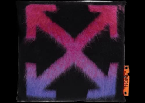 OFF-WHITE Black Gradient Large Cushion