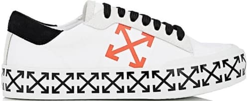 OFF-WHITE Canvas Low Arrow Print White