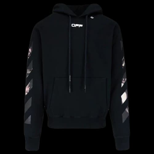 OFF-WHITE Caravaggio Arrows Hoodie Black/Multicolor