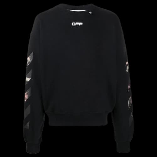 OFF-WHITE Caravaggio Arrows Over Sweatshirt Black/Mutlicolor