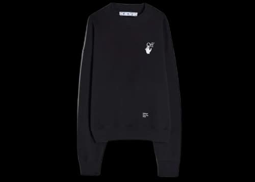 OFF-WHITE Caravaggio Arrows Sweatshirt Black