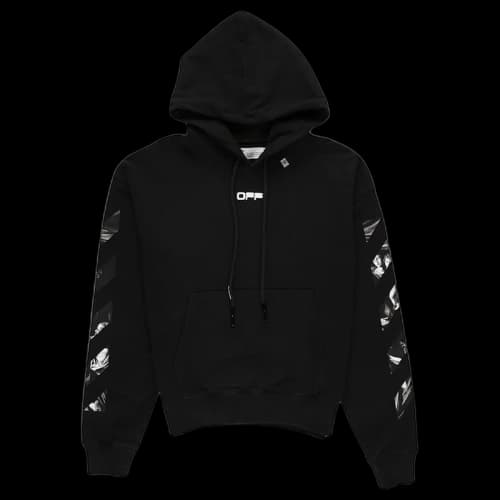 OFF-WHITE Caravaggio Square Over Hoodie Black/Multicolor