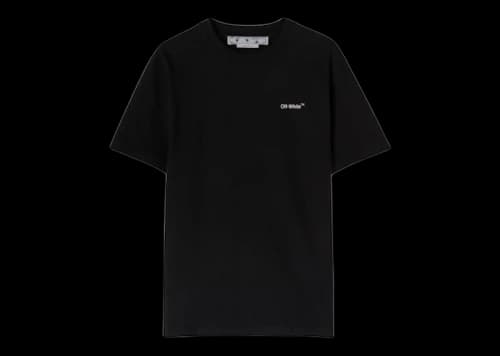 OFF-WHITE Chain Arrows-Print T-Shirt Black/White